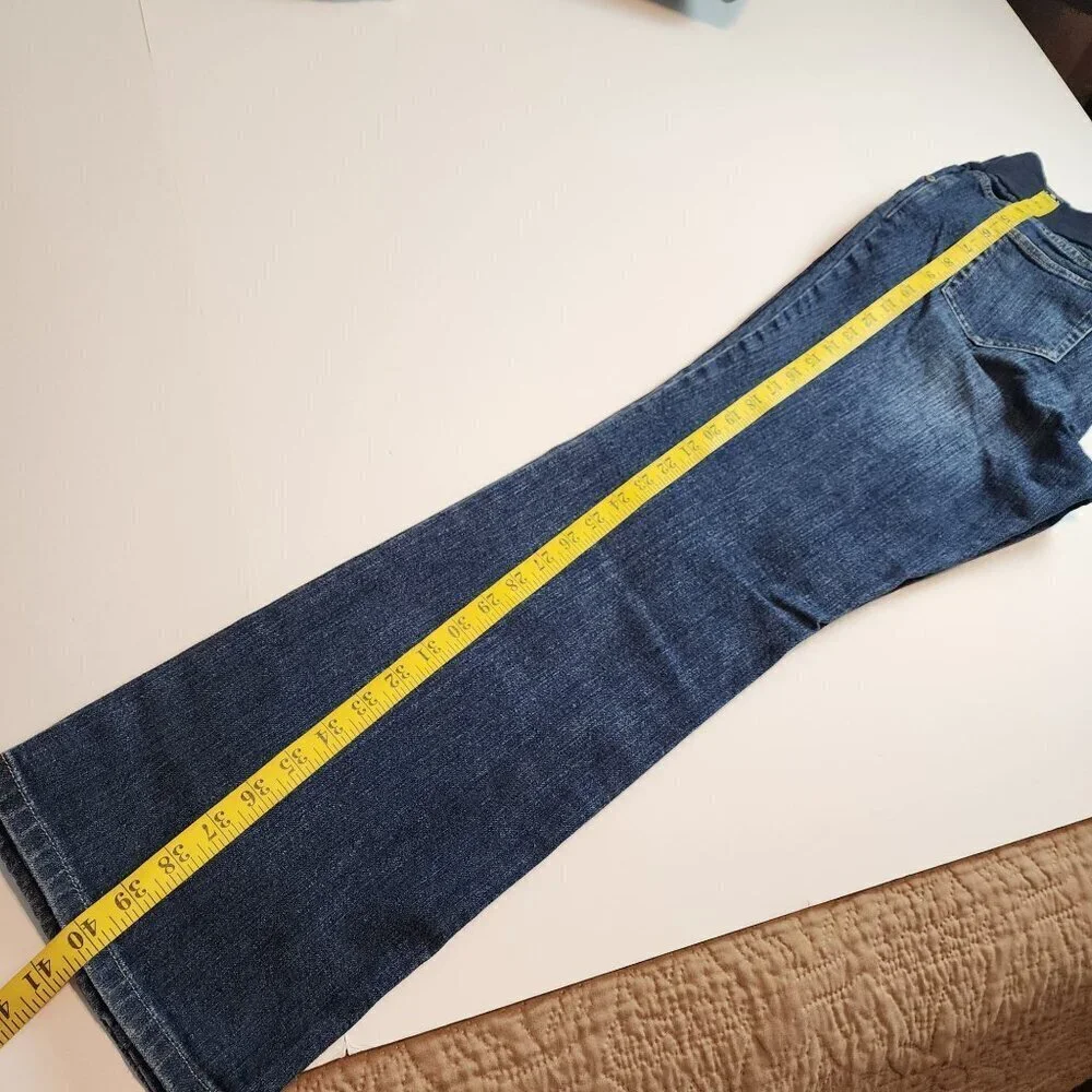 Liz Lange for Target maternity jeans size 12 blue